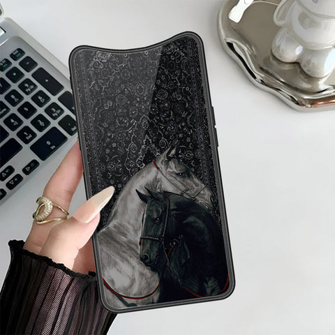 Oppo Find X Cover - Onaton Persian Rugs Series 3 - HQ Ultra Shine Premium Infinity Glass Soft Silicon Borders Case