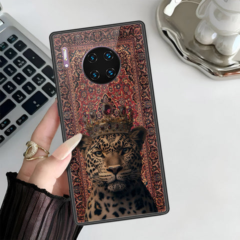 Huawei Mate 30 Pro Cover - Onaton Persian Rugs Series 3 - HQ Ultra Shine Premium Infinity Glass Soft Silicon Borders Case