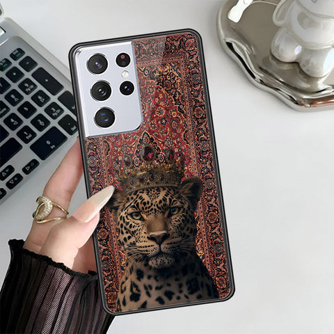 Samsung Galaxy S21 Ultra 5G Cover - Onaton Persian Rugs Series 3 - HQ Ultra Shine Premium Infinity Glass Soft Silicon Borders Case