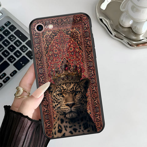 iPhone SE 2020 - Onation Persian Rugs Series 3 - HQ Ultra Shine Premium Infinity Glass Soft Silicon Borders Case