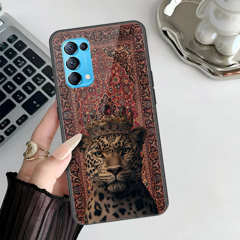 Oppo Find X3 Lite Cover - Onaton Persian Rugs Series 3 - HQ Ultra Shine Premium Infinity Glass Soft Silicon Borders Case