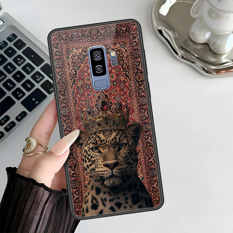 Samsung Galaxy S9 Plus Cover - Onaton Persian Rugs Series 3 - HQ Ultra Shine Premium Infinity Glass Soft Silicon Borders Case