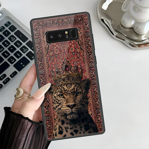 Samsung Galaxy Note 8 Cover - Onaton Persian Rugs Series 3 - HQ Ultra Shine Premium Infinity Glass Soft Silicon Borders Case