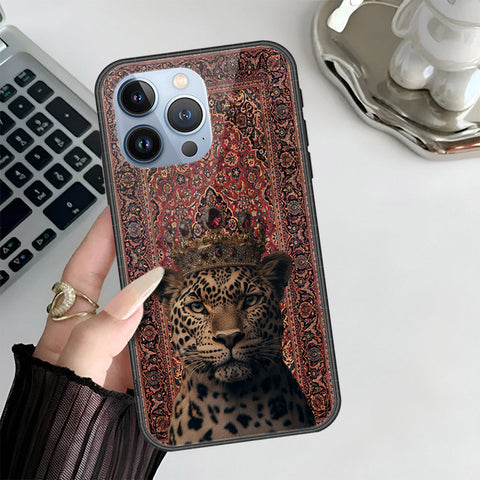 iPhone 13 Pro Cover - Onation Persian Rugs Series 3 - HQ Ultra Shine Premium Infinity Glass Soft Silicon Borders Case