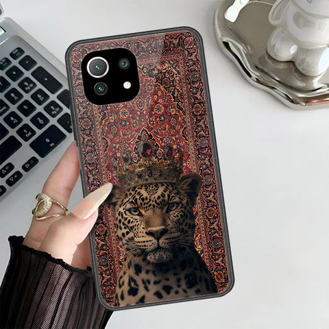 Xiaomi Mi 11 Lite 5G Cover - Onation Persian Rugs Series 3 - HQ Ultra Shine Premium Infinity Glass Soft Silicon Borders Case