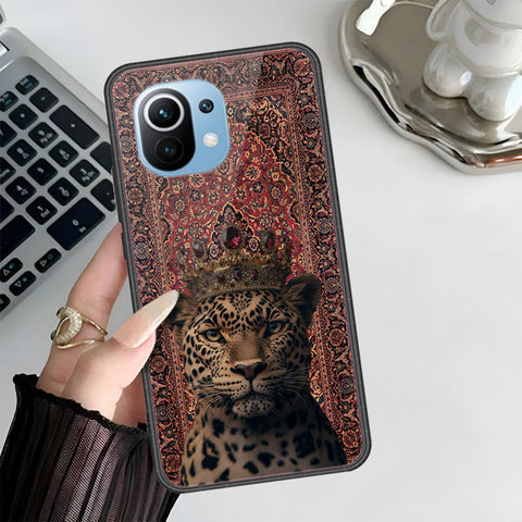 Xiaomi Mi 11 Cover - Onation Persian Rugs Series 3 - HQ Ultra Shine Premium Infinity Glass Soft Silicon Borders Case