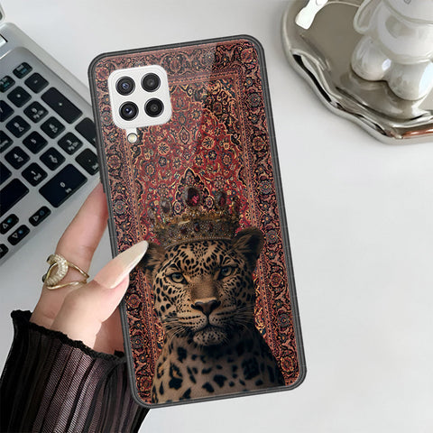Samsung Galaxy M32 Cover - Onation Persian Rugs Series 3 - HQ Ultra Shine Premium Infinity Glass Soft Silicon Borders Case