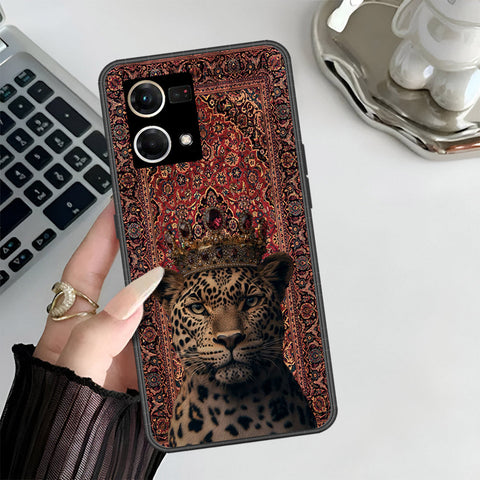 Oppo Reno 8 4G Cover - Onation Persian Rugs Series 3 - HQ Ultra Shine Premium Infinity Glass Soft Silicon Borders Case