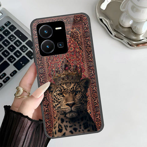 Vivo Y35 4G Cover - Onation Persian Rugs Series 3 - HQ Ultra Shine Premium Infinity Glass Soft Silicon Borders Case