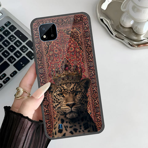 Realme C20 Cover - Onation Persian Rugs Series 3 - HQ Ultra Shine Premium Infinity Glass Soft Silicon Borders Case