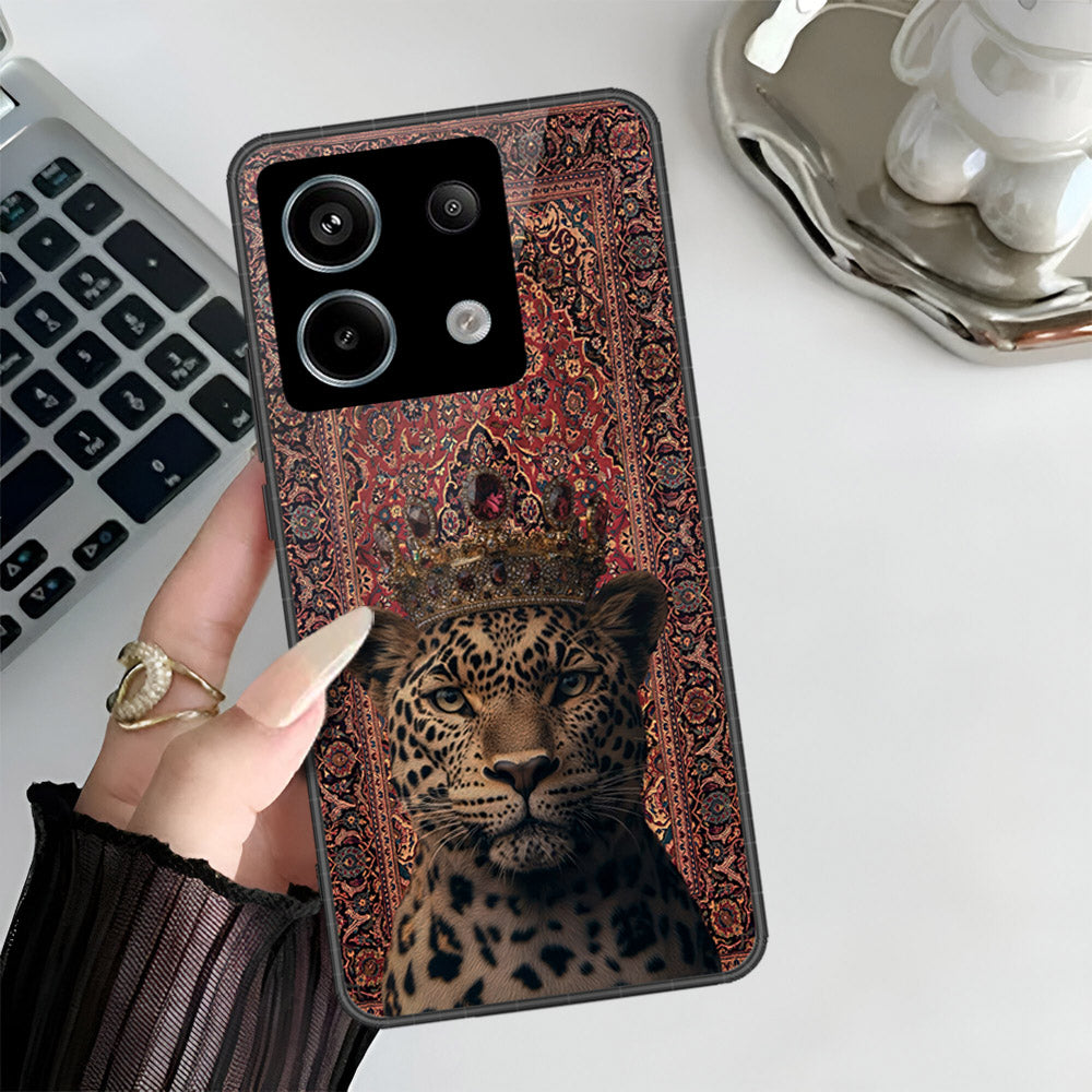 Xiaomi Redmi Note 13 Pro 4G Cover - Onation Persian Rugs Series 3 - HQ Ultra Shine Premium Infinity Glass Soft Silicon Borders Case (Fast Delivery)(AH)