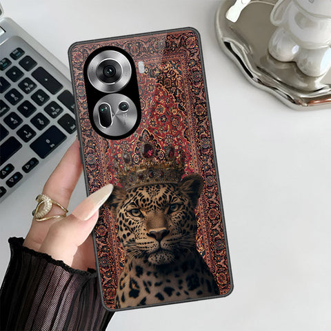 Oppo Reno 11 5G Cover - Onation Persian Rugs Series 3 - HQ Ultra Shine Premium Infinity Glass Soft Silicon Borders Case