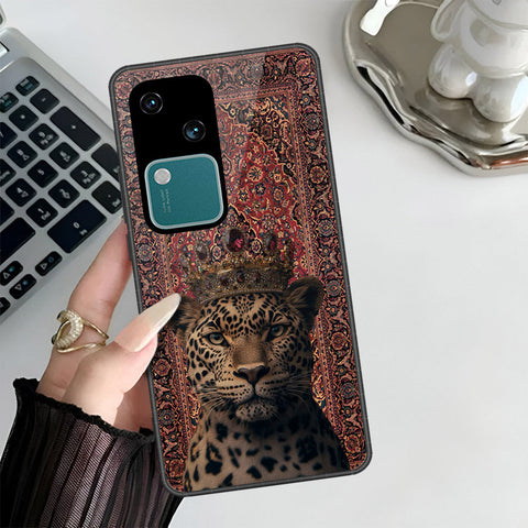 Vivo S18 Cover - Onation Persian Rugs Series 3 - HQ Ultra Shine Premium Infinity Glass Soft Silicon Borders Case