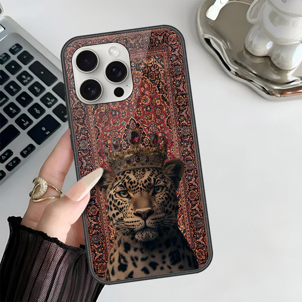 iPhone 16 Pro Max - Onation Persian Rugs Series 3 - HQ Ultra Shine Premium Infinity Glass Soft Silicon Borders Case (Fast Delivery)