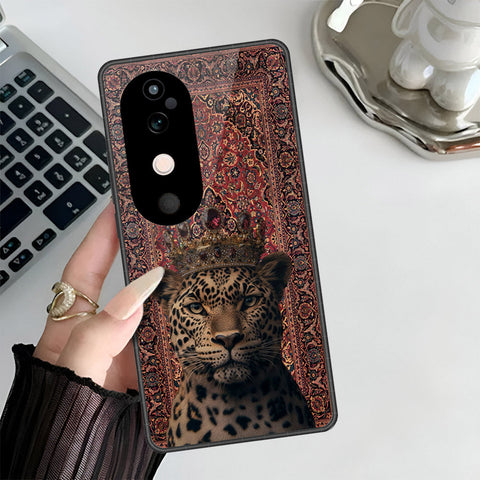 Vivo V40 Pro Cover - Onation Persian Rugs Series 3 - HQ Ultra Shine Premium Infinity Glass Soft Silicon Borders Case
