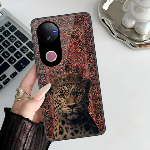 Vivo T4R Cover - ONation Persian Rugs Series 3 - HQ Ultra Shine Premium Infinity Glass Soft Silicon Borders Case