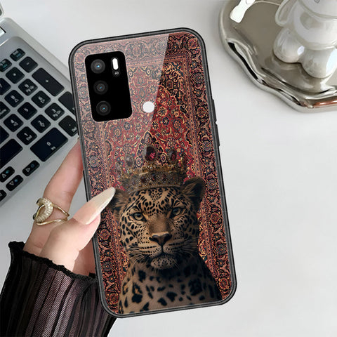 Oppo A54s Cover - ONation Persian Rugs Series 3 - HQ Ultra Shine Premium Infinity Glass Soft Silicon Borders Case