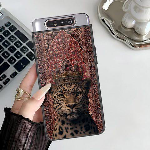 Samsung Galaxy A80 Cover - Onaton Persian Rugs Series 3 - HQ Ultra Shine Premium Infinity Glass Soft Silicon Borders Case