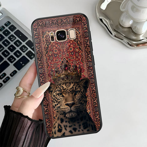 Samsung Galaxy S8 Cover - Onaton Persian Rugs Series 3 - HQ Ultra Shine Premium Infinity Glass Soft Silicon Borders Case