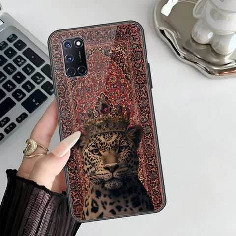 Oppo A52 Cover - Onaton Persian Rugs Series 3 - HQ Ultra Shine Premium Infinity Glass Soft Silicon Borders Case