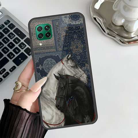 Huawei Nova 7i Cover - Onaton Persian Rugs Series 3 - HQ Ultra Shine Premium Infinity Glass Soft Silicon Borders Case