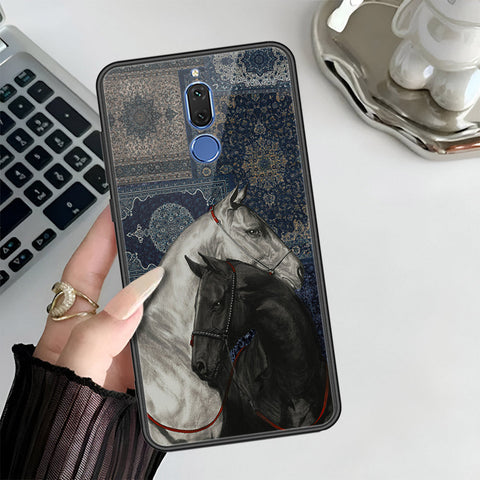 Huawei Mate 10 Lite Cover - Onaton Persian Rugs Series 3 - HQ Ultra Shine Premium Infinity Glass Soft Silicon Borders Case