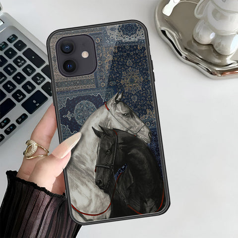iPhone 12 Mini Cover - Onation Persian Rugs Series 3 - HQ Ultra Shine Premium Infinity Glass Soft Silicon Borders Case