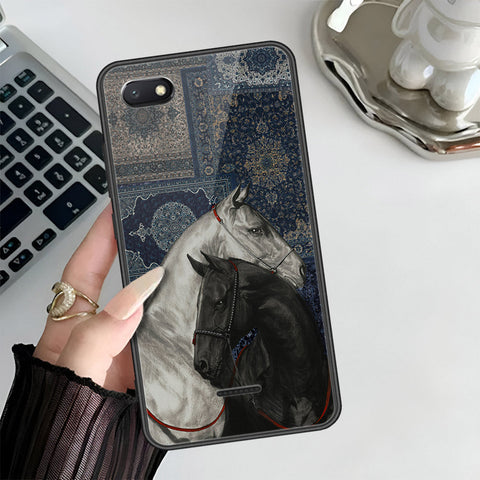 Xiaomi Redmi 6A Cover - Onation Persian Rugs Series 3 - HQ Ultra Shine Premium Infinity Glass Soft Silicon Borders Case