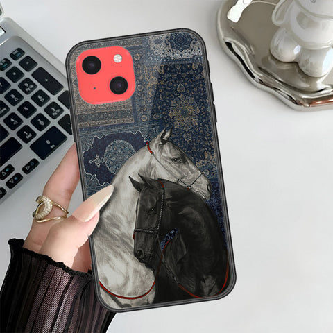 iPhone 13 Mini Cover - Onation Persian Rugs Series 3 - HQ Ultra Shine Premium Infinity Glass Soft Silicon Borders Case