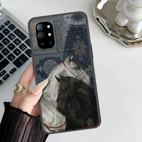 OnePlus 9R Cover - Onation Persian Rugs Series 3 - HQ Ultra Shine Premium Infinity Glass Soft Silicon Borders Case