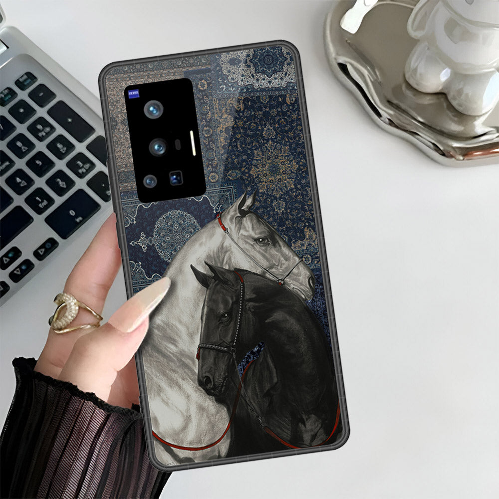 Vivo X70 Pro Cover - Onation Persian Rugs Series 3 - HQ Ultra Shine Premium Infinity Glass Soft Silicon Borders Case (Fast Delivery)(AH)