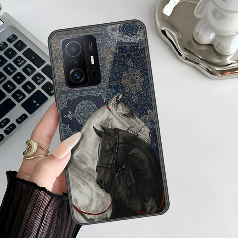 Xiaomi 11T Pro Cover - Onation Persian Rugs Series 3 - HQ Ultra Shine Premium Infinity Glass Soft Silicon Borders Case