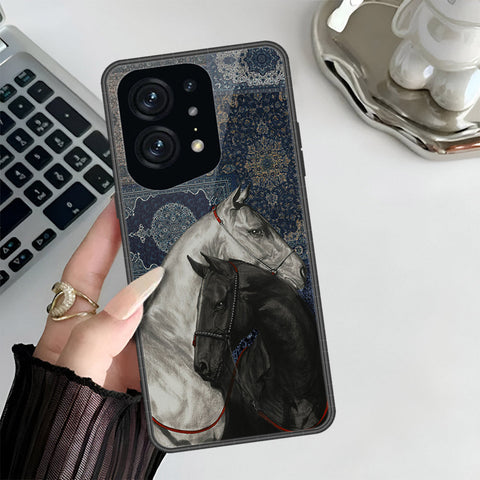 Oppo Find X5 Pro Cover - Onation Persian Rugs Series 3 - HQ Ultra Shine Premium Infinity Glass Soft Silicon Borders Case