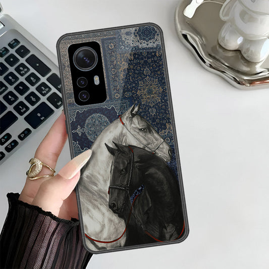 Xiaomi 12S Cover - Onation Persian Rugs Series 3 - HQ Ultra Shine Premium Infinity Glass Soft Silicon Borders Case (Fast Delivery)(AH)