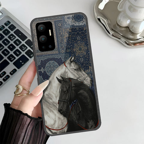 Infinix Hot 12 Cover - Onation Persian Rugs Series 3 - HQ Ultra Shine Premium Infinity Glass Soft Silicon Borders Case