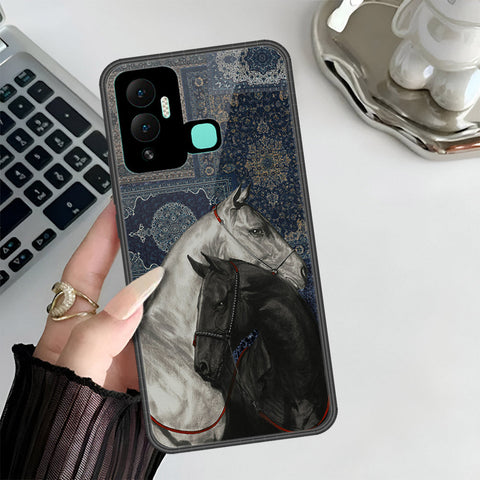 Infinix Hot 12i Cover - Onation Persian Rugs Series 3 - HQ Ultra Shine Premium Infinity Glass Soft Silicon Borders Case