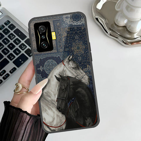 Xiaomi Redmi K50 Gaming Cover - ONation Persian Rugs Series 3 - HQ Ultra Shine Premium Infinity Glass Soft Silicon Borders Case