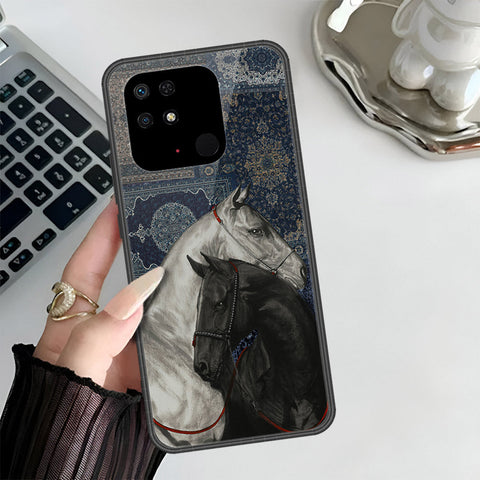 Xiaomi Redmi 10C Cover - Onation Persian Rugs Series 3 - HQ Ultra Shine Premium Infinity Glass Soft Silicon Borders Case