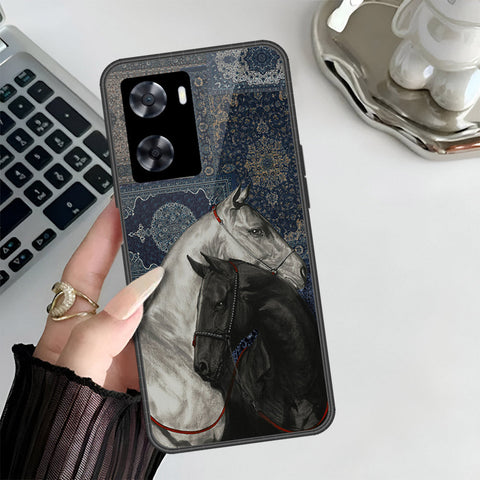 Oppo A77 4G Cover - Onation Persian Rugs Series 3 - HQ Ultra Shine Premium Infinity Glass Soft Silicon Borders Case