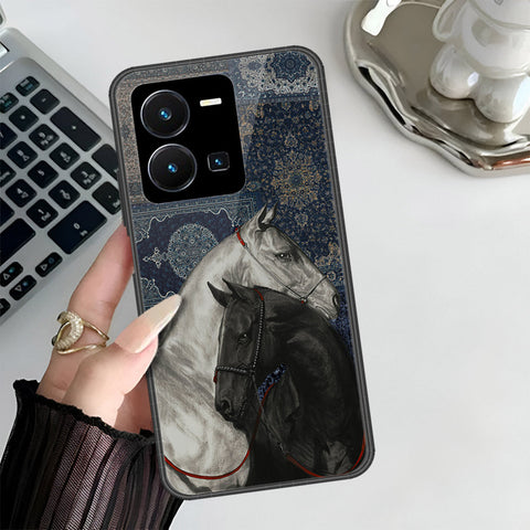 Vivo Y35 4G Cover - Onation Persian Rugs Series 3 - HQ Ultra Shine Premium Infinity Glass Soft Silicon Borders Case