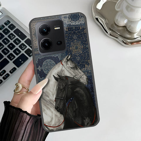 Vivo V25e Cover - Onation Persian Rugs Series 3 - HQ Ultra Shine Premium Infinity Glass Soft Silicon Borders Case