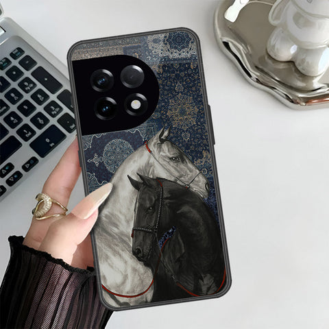 OnePlus 11R Cover - Onation Persian Rugs Series 3 - HQ Ultra Shine Premium Infinity Glass Soft Silicon Borders Case