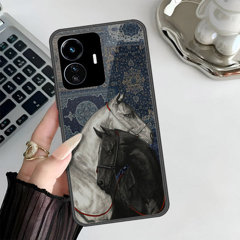 Vivo Y77 5G Cover - Onation Persian Rugs Series 3 - HQ Ultra Shine Premium Infinity Glass Soft Silicon Borders Case