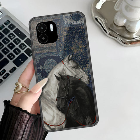 Xiaomi Redmi A1 Cover - Onation Persian Rugs Series 3 - HQ Ultra Shine Premium Infinity Glass Soft Silicon Borders Case