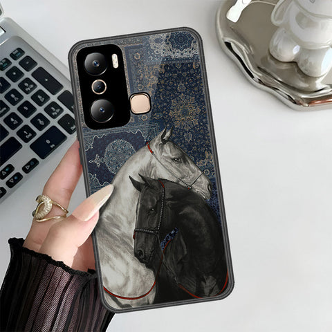 Infinix Hot 20i Cover - Onation Persian Rugs Series 3 - HQ Ultra Shine Premium Infinity Glass Soft Silicon Borders Case