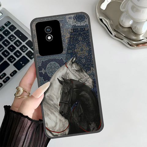 Vivo Y02A Cover - Onation Persian Rugs Series 3 - HQ Ultra Shine Premium Infinity Glass Soft Silicon Borders Case