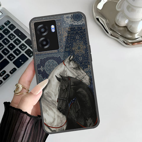 Oppo A77 5G Cover - Onation Persian Rugs Series 3 - HQ Ultra Shine Premium Infinity Glass Soft Silicon Borders Case