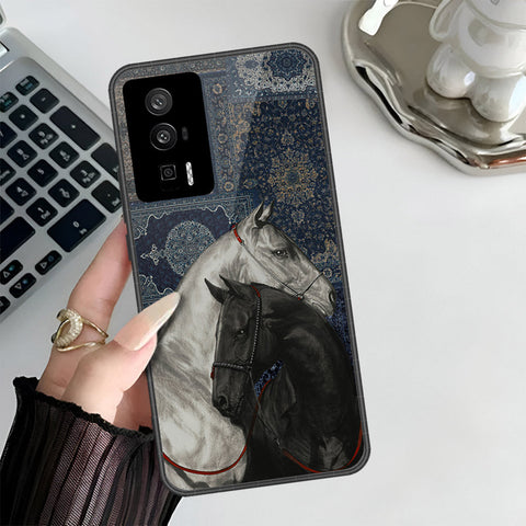 Xiaomi Poco F5 Pro Cover - Onation Persian Rugs Series 3 - HQ Ultra Shine Premium Infinity Glass Soft Silicon Borders Case