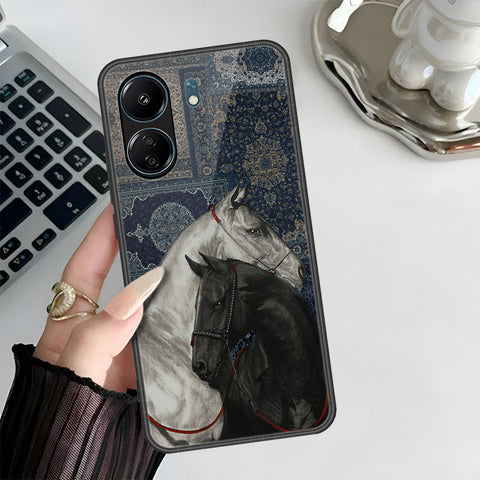 Xiaomi Poco C65 Cover - Onation Persian Rugs Series 3 - HQ Ultra Shine Premium Infinity Glass Soft Silicon Borders Case