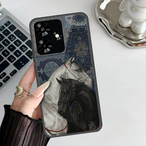 Infinix Hot 30 Cover - Onation Persian Rugs Series 3 - HQ Ultra Shine Premium Infinity Glass Soft Silicon Borders Case